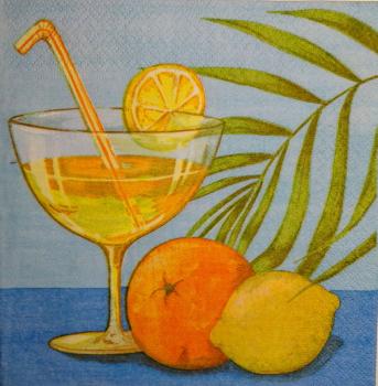 104 Lemons,  Oranges - 3-ply (dark)